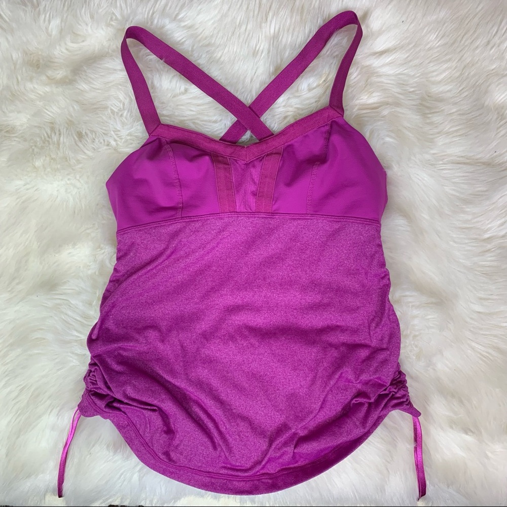 Lululemon Hot Class Racerback Bra Tank in Violaceous